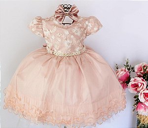 Vestido Rose Flor